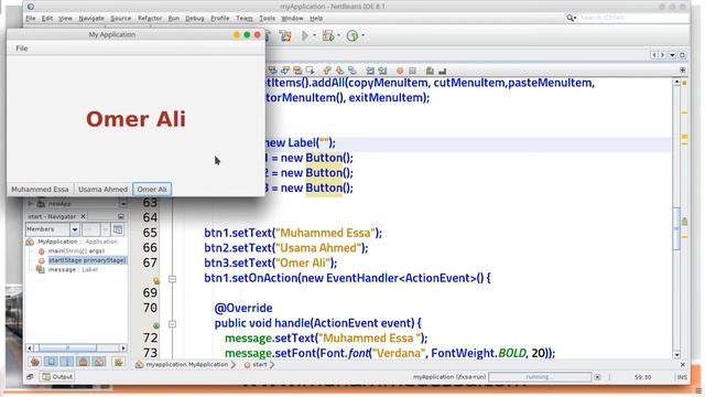 38 JAVA FX menu and UI controls смотреть онлайн