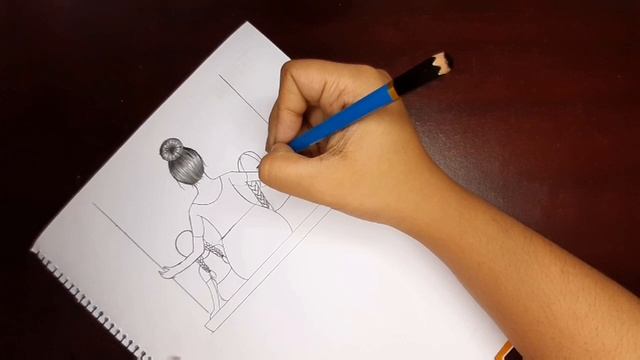 Mother's Day Drawing With Pencil Sketch For Beginners || Anneler Günü çizim || رسم عيد الأم смотреть онлайн