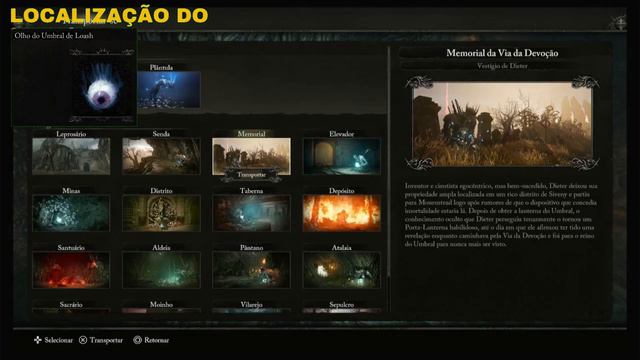 LORDS OF THE FALLEN - LOCALIZAÇÃO DO OLHO DO UMBRAL DE LOASH смотреть онлайн