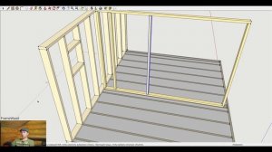 Стены, проемы и верхняя связь, каркасной бани 5 4. Проектирование бани своими руками.