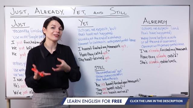 Learn English Comparisons: Just, Already, Still, and Yet смотреть онлайн