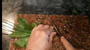 Жареный фарш с луком,картошкой и зеленью.