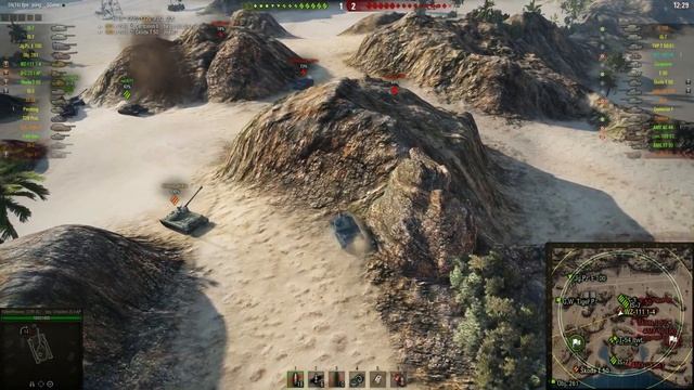 World of Tanks || Bat Chat 25t AP - Review смотреть онлайн