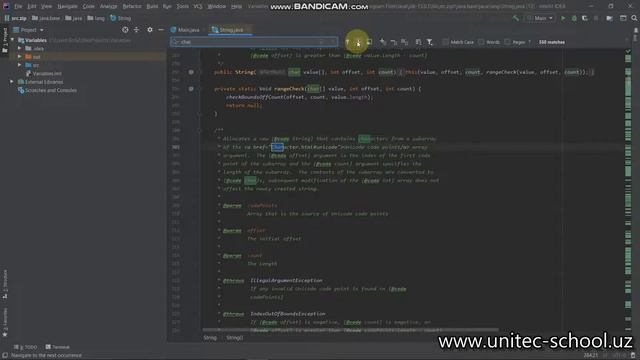 4 - Java Dasturlash tili. Satrlar (String) смотреть онлайн