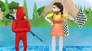Scary Teacher 3D Miss T Archery Balloon Mask Squid Game Challenge vs 5 Neighbor Loser