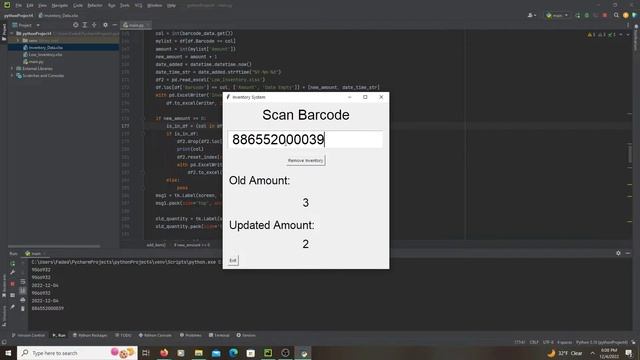 Python Inventory System(Update with excel files) смотреть онлайн