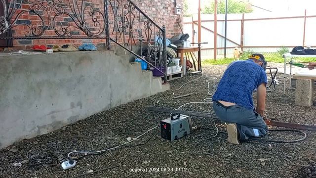 с ковки перила на ступенях