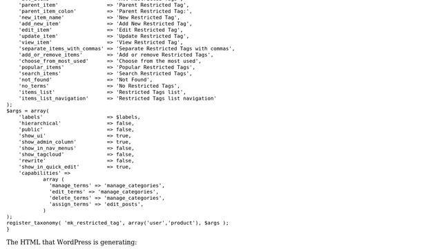 Wordpress: Custom Taxonomy is disabled on Edit page смотреть онлайн