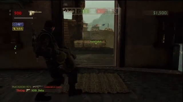 Uncharted 2 MP Beta The Village Team Deathmatch [HD] смотреть онлайн