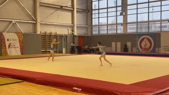 Женская пара 3 сп разряд - Ежкова Владислава, Кайсарова Алиса баланс