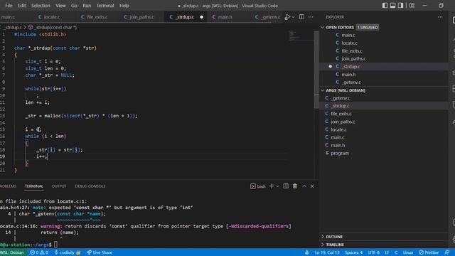 2# C - Locate an executable - $PATH смотреть онлайн