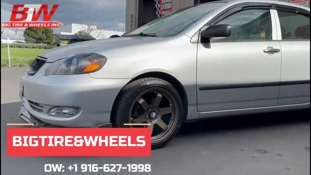 2005 Toyota Corolla At Big Tires And Wheels