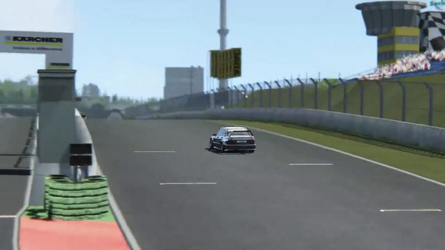 AC • Mercedes Benz 190 evo II DTM@Sachsenring 60fps • EL смотреть онлайн