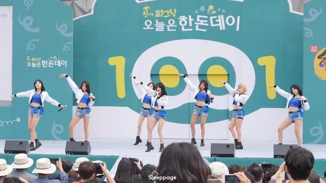 [직캠/FANCAM] 161001 AOA ( ACE OF ANGELS ) 사뿐사뿐 (Like a Cat) @ 한돈데이 By Sleeppage смотреть онлайн
