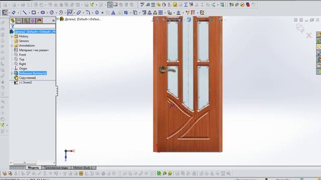 дверь в SOLIDWORKS 2015 смотреть онлайн