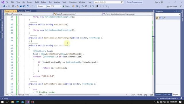 Penjelasan aplikasi chat C# pada visual studio смотреть онлайн