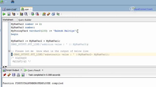 PLSQL Tutorial#04 List Of all PLSQL delimiters смотреть онлайн