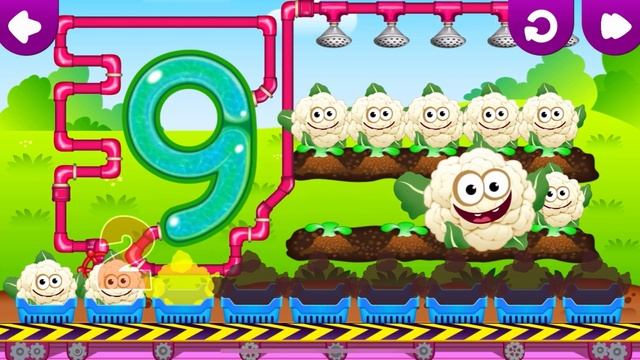 Развивающие игры для детей, Учим буквы, Цифры, Размеры и Цвета, РАЗВИВАШКА