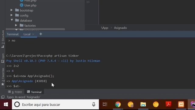 Comenzando con Laravel - 21 - Artisan Tinker смотреть онлайн