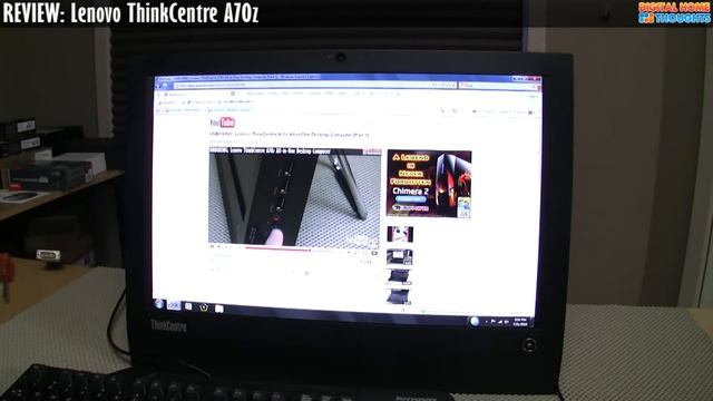 REVIEW: Lenovo ThinkCentre A70z All-in-One Desktop Computer смотреть онлайн
