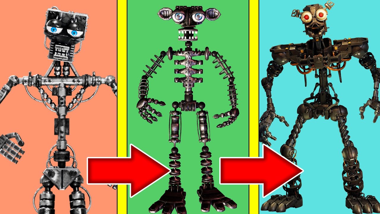 Как менялся ЭНДОСКЕЛЕТ и его жизненный цикл в майнкрафт ! Эволюция ENDOSKELETON FNAF MINECRAFT смотреть онлайн