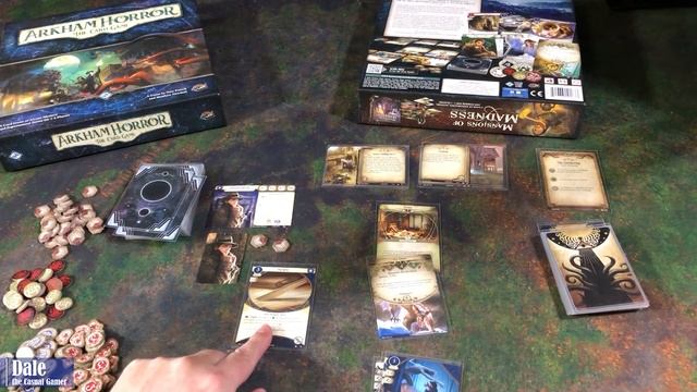 Set up and How to Play Basics for ARKHAM HORROR the CARD GAME смотреть онлайн