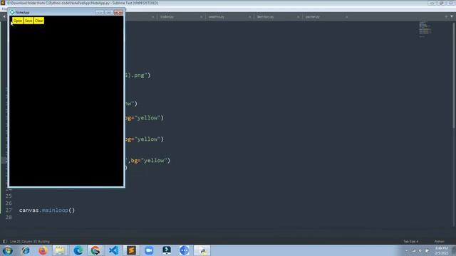how to create note pad app in python and tkinter? #tutorial смотреть онлайн