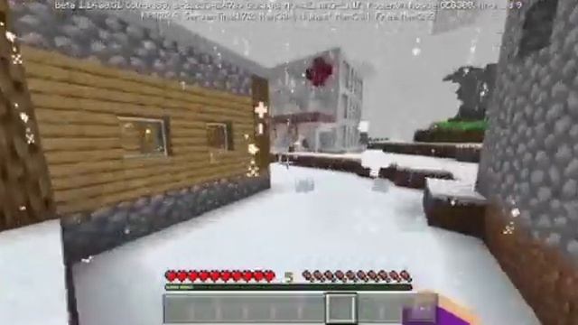 Почему в деревне жителей выпал снег?! 100% троллинг ловушка в Minecraft смотреть онлайн