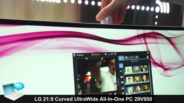 LG Curved UltraWide All In One PC 29V950 смотреть онлайн