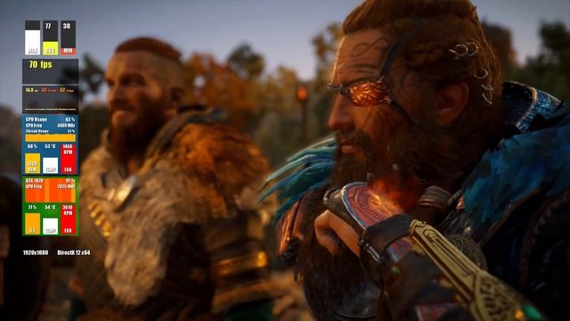 Assassin's Creed Valhalla : GTX 1070 8GB + i5-12600K : Very High Settings + FSR Performance смотреть онлайн