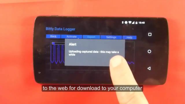 Bitty Data Logger for Android смотреть онлайн