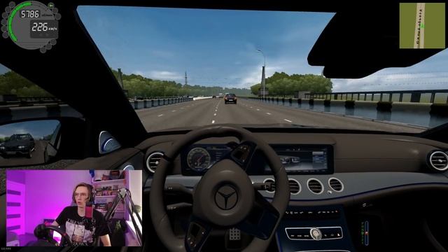 БЕЗУМЕЦ ХАСАНИТ НА E63S | CITY CAR DRIVING