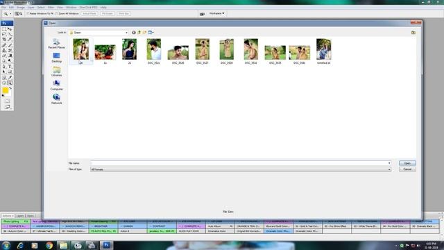 Photoshop All Version Color Chang Action 1 Click