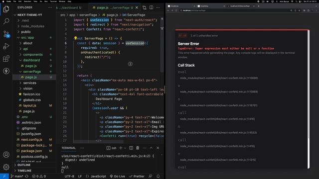 Server Side Pages NextJS 13 Application | Protect using next-auth | Web Dev Wise смотреть онлайн