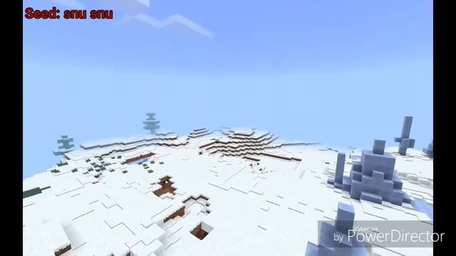 Snow Ice Spike Biome and Village with Blacksmith! At spawn seed for Minecraft PE and Windows 10 Bet смотреть онлайн