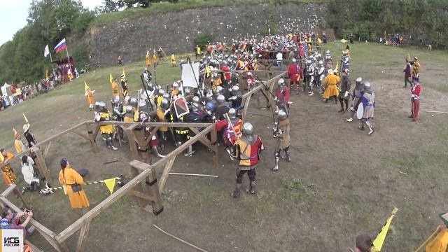 Слет ИСБ России 2023. Битва Хоругвей. Бой на 4-х мостах. Вечерние сходы смотреть онлайн