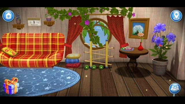 Лунтик Дом на дереве: Часть 7. 3D мультик игра для детей.