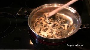 Стручковая фасоль с грибами на гарнир. Вкусно - Вкусно!