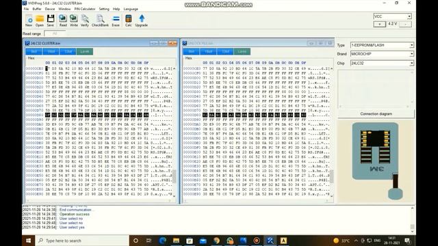 24LC32 CLUSTER UNLOCK