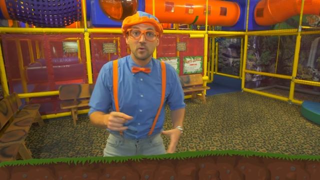 Блиппи изучает животных джунглей - Блиппи на Русском - Изучай этот Мир вместе с Блиппи - Blippi смотреть онлайн