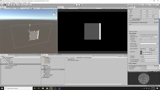 60 Second Unity TextMeshPro Scroll Example смотреть онлайн