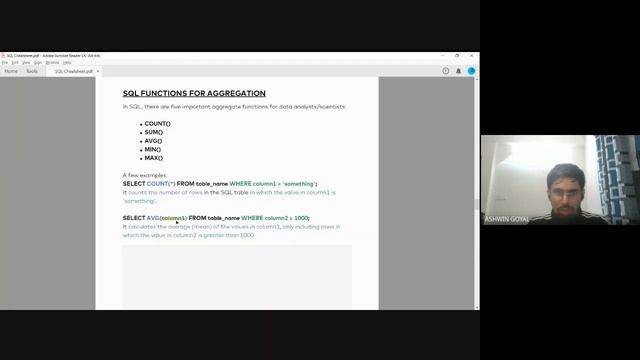 SQL 2 - Sorting, Aggregate Functions, Group By, Aliases | Data101 смотреть онлайн