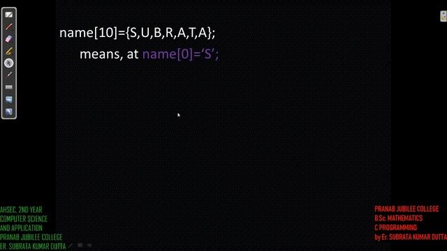 ARRAY INITIALIZATION IN C AND C++ || STATIC INITIALIZATION || ENTER THE NAME IN AN ARRAY || PPT смотреть онлайн