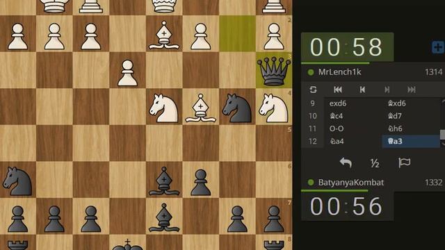 Играю в своём любимом стиле (Быстрые шахматы 2+1) смотреть онлайн