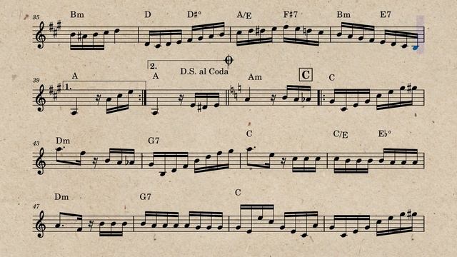 Tico-tico No Fubá (versão Salsa) Backing Track Com Partitura