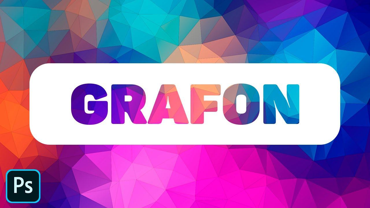 Прозрачный текст в фотошопе. Уроки фотошопа смотреть онлайн