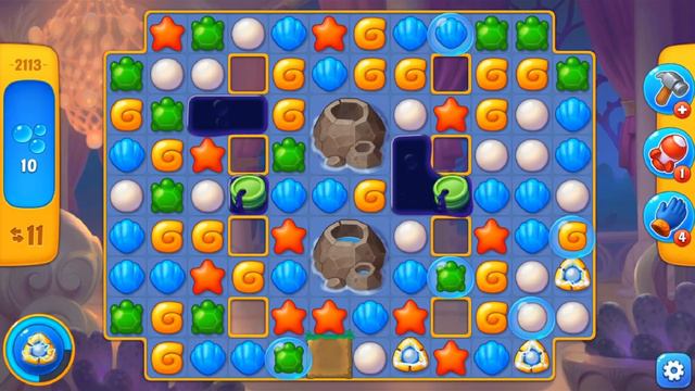 Fishdom - Level 2111 - 2115 - Gameplay смотреть онлайн