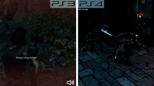 Middle-earth: Shadow of Mordor - PS3 vs. PS4 | Side by Side смотреть онлайн