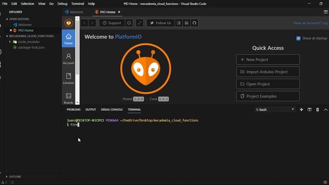 12 - Firebase Cloud Functions - Instalación de dependencias y creación de proyecto смотреть онлайн