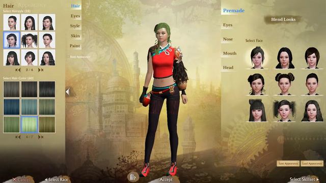 ArcheAge - Create Female Harani смотреть онлайн
